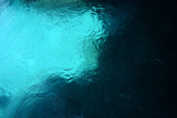 Prachtige Helling Van Het Zeewater Antipaxos Eiland — Stockfoto