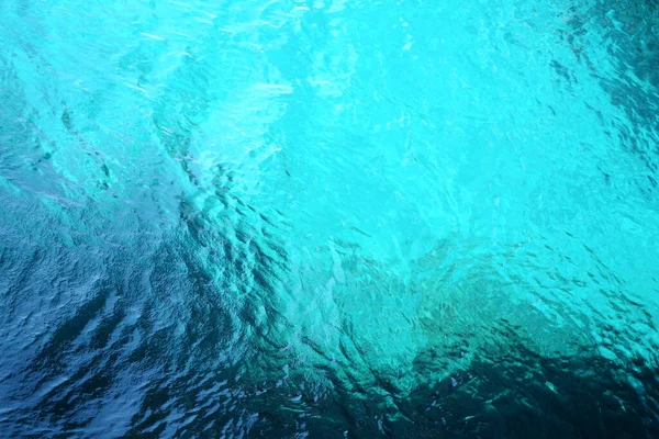 Schöne Farbe Des Meerwassers Auf Der Insel Antipaxos — Stockfoto