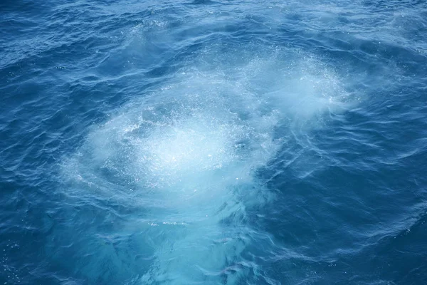 Cor Mar Ioniano Lagoa Azul Sivota Grécia — Fotografia de Stock