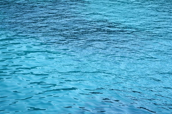 Blauer Meerwasserhintergrund Textur Ionisches Meer Griechenland — Stockfoto