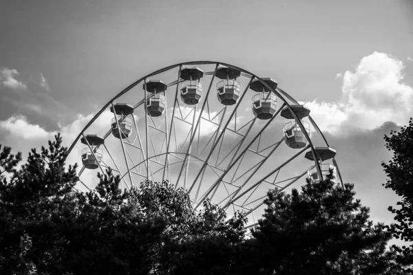 Ferris Wheel Childrens Town Park Oraselul Copiilor Bucareste Roménia — Fotografia de Stock
