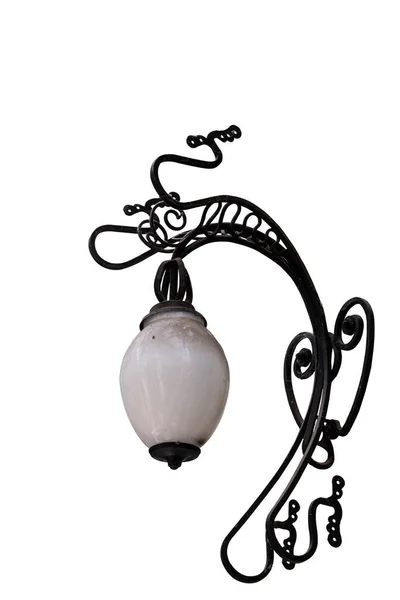 Настінна Лампа Ізольована Білому Тлі — стокове фото