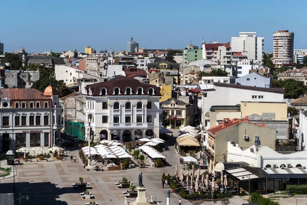 Constanta Rumänien September 2020 Luftaufnahme Der Altstadt Ovidiu Platz Von — Stockfoto