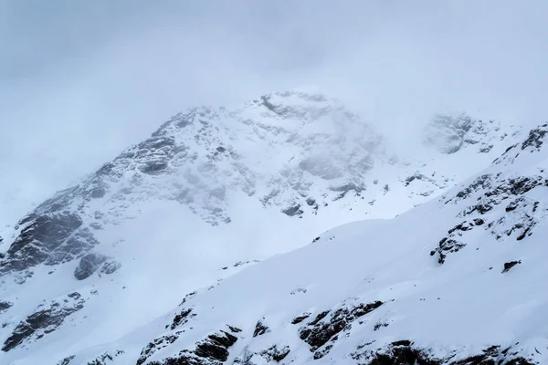 Schneebedeckte Karpaten Balea Seengebiet Transfagarasan Rumänien — Stockfoto