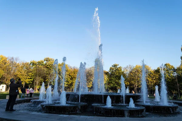 Бухарест Румыния Ноября 2020 Года Парк Александру Иоана Куза Известный — стоковое фото