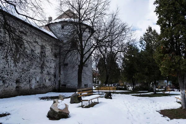 Sukosd Bethlen Kasteel Middeleeuwse Bouw Racos Dorp Brasov Roemenië — Stockfoto