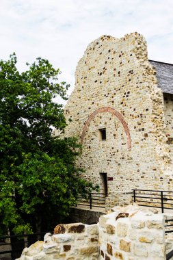 SUCEAVA, ROMANIA - 21 Haziran 2019: Suceava Kalesi. Suceava Kalesi..