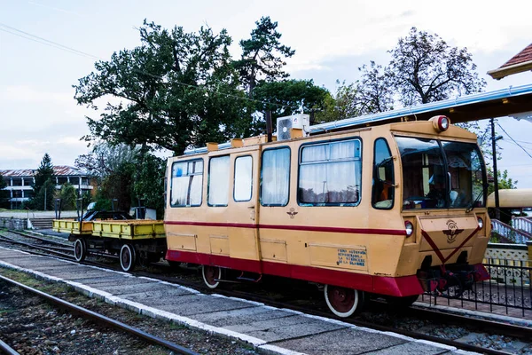 Oravita Ρωμανια Σεπτεμβριου 2019 Σιδηροδρομικός Σταθμός Oravita Που Κατασκευάστηκε 1849 — Φωτογραφία Αρχείου