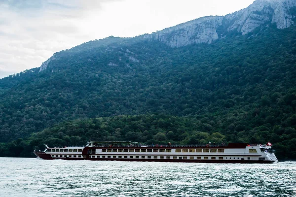 Cazanele Dunarii Roménia Setembro 2019 Viagens Com Navios Rio Danúbio — Fotografia de Stock