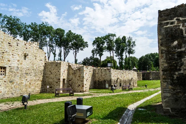 Крепость Сучава Цитадель Сучавы Румыния — стоковое фото