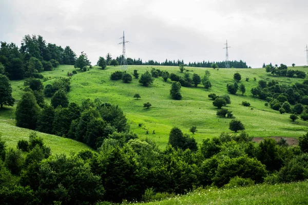 Vista Panorâmica Gura Humorului Suceava County Bucovina Roménia — Fotografia de Stock