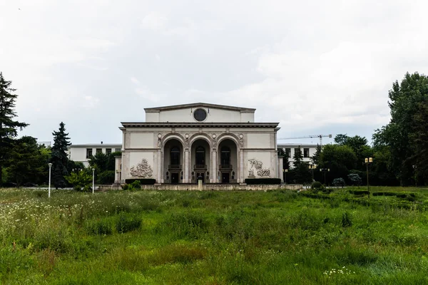 罗马尼亚雅典娜寺 Ateneul Roman 音乐厅 罗马尼亚布加勒斯特 — 图库照片