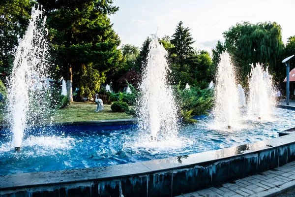 Childrens Town Park Oraselul Copiilor Boekarest Roemenië — Stockfoto