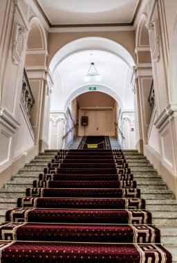 ORADEA, ROMANIA - 30 Temmuz 2021 Tarii Crisurilor Müzesinin İçi.