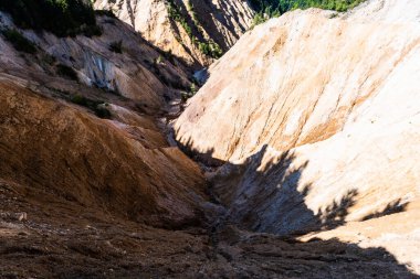 Groapa Ruginoasa, Apuseni Dağları 'ndaki doğal rezervasyon. Romanya 'nın Bihor ilçesi.