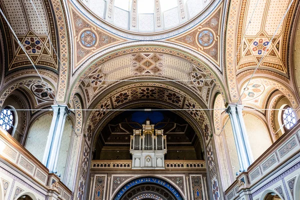 Oradea Roumanie Juillet 2021 Intérieur Synagogue Sion Neolog — Photo