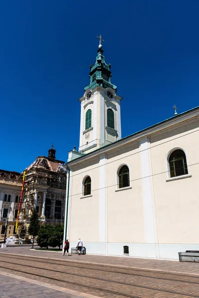 Oradea Romania Temmuz 2021 Ladislaus Katolik Kilisesi — Stok fotoğraf