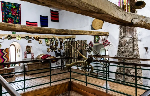 Kalnik Rumänien August 2021 Innenraum Des Museums Aus Der Mittelalterlichen — Stockfoto