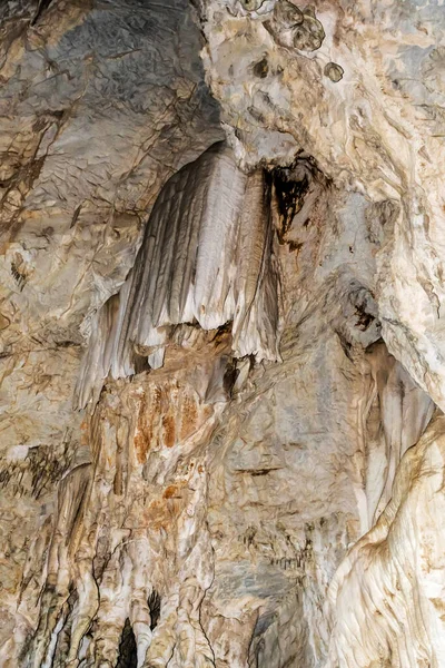 Interior Caverna Meziad Partir Montanhas Apuseni Distrito Bihor Roménia — Fotografia de Stock