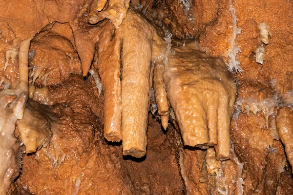 Crystal Cave Från Farcu Gruva Calcite Crystal Cave Apuseni Bergen — Stockfoto