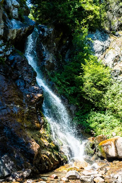 罗马尼亚阿尔巴县Arieseni地区Varciorog瀑布 — 图库照片