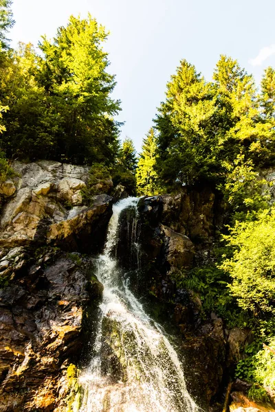 罗马尼亚阿尔巴县Arieseni地区Varciorog瀑布 — 图库照片