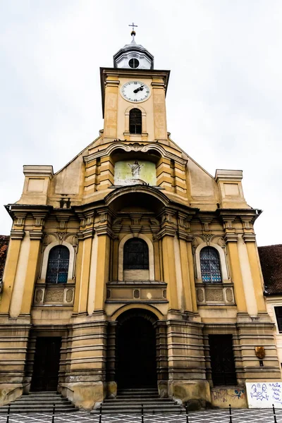 Brasov Rumänien September 2021 Die Römisch Katholische Kirche Peter Und — Stockfoto