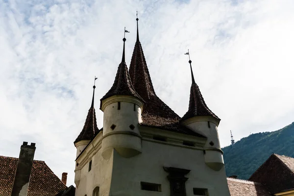 Porta Caterina Poarta Ecaterinei Famosa Porta Medievale Brasov Romania — Foto Stock