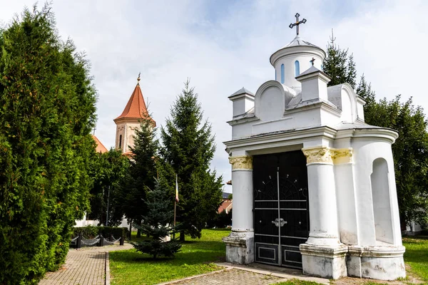 Церковь Святого Николая Первая Румынская Школа Брашов Румыния — стоковое фото