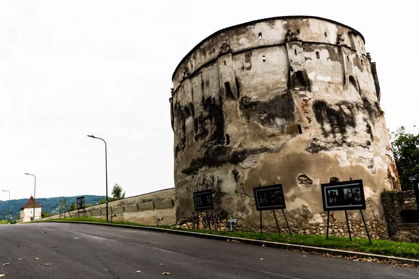 Brasov Roemenië September 2021 Draperbastion Bastionul Postavarilor Hunters Tower Tiberiu — Stockfoto