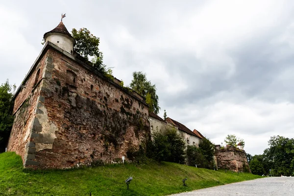 Hill Citadel Cetuia Straj Medieval Fortification Brasov Romania — Stock Photo, Image