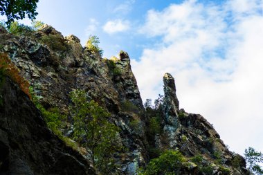 Almajului dağları, Banat, dağ manzarası, su değirmenleri. Rudaria, Eftimie Murgu, Romanya.