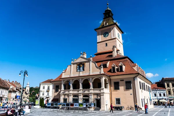 Brasov Rumunsko Září 2021 Dům Rady Casa Sfatului Muzeum Dějin — Stock fotografie