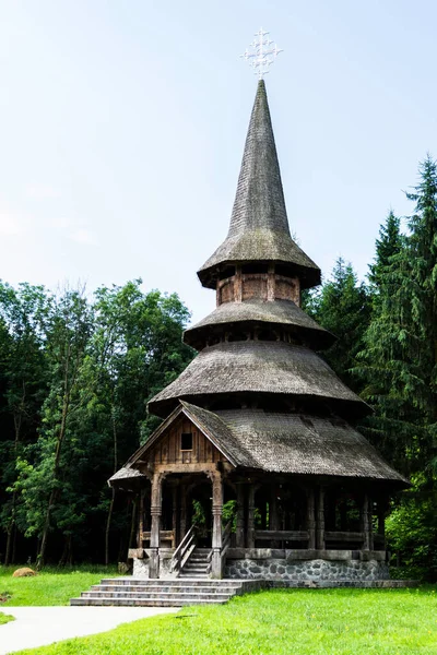 Faisant Partie Monastère Peri Sapanta Haute Église Monde Avec Une — Photo