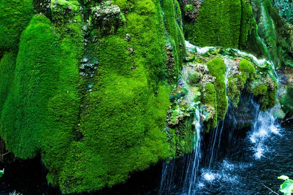 Wodospad Bigar Jest Uważany Jeden Najbardziej Spektakularnych Świecie Również Tutaj — Zdjęcie stockowe