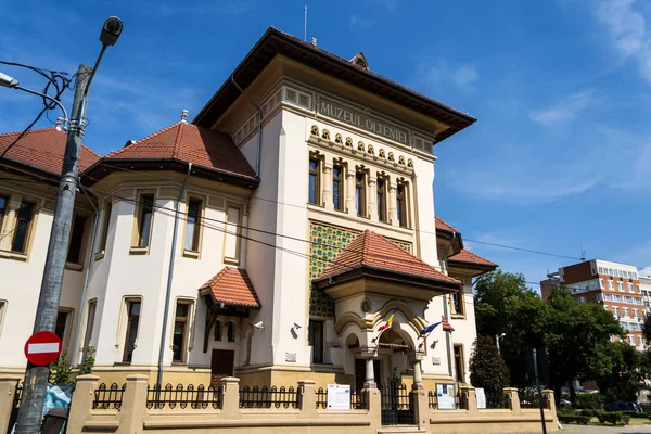 Craiova Rumania Septiembre 2019 Museo Olteniei Sección Historia Arqueología — Foto de Stock