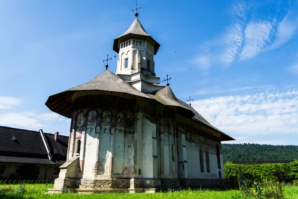 Moldovita Monastère Est Des Anciens Établissements Monastiques Situé Dans Commune — Photo