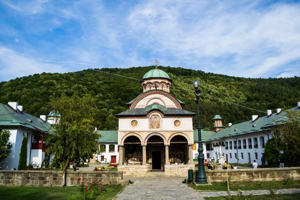 Valcea Roumanie Septembre 2019 Monastère Cozia Est Complexe Monastique Médiéval — Photo