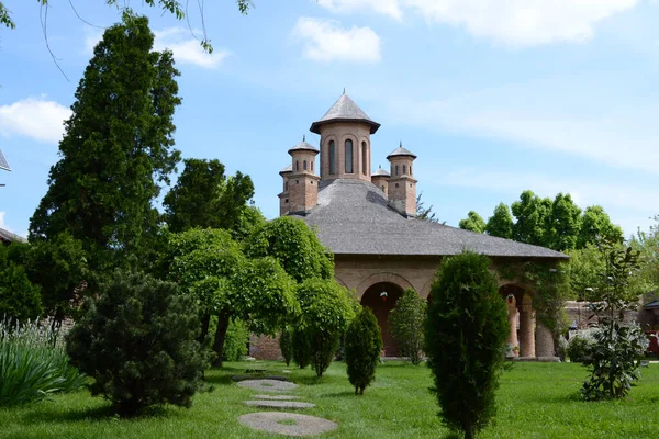 Palazzo Mogosoaia Situato Circa Chilometri Bucarest Romania Costruito Tra 1698 — Foto Stock