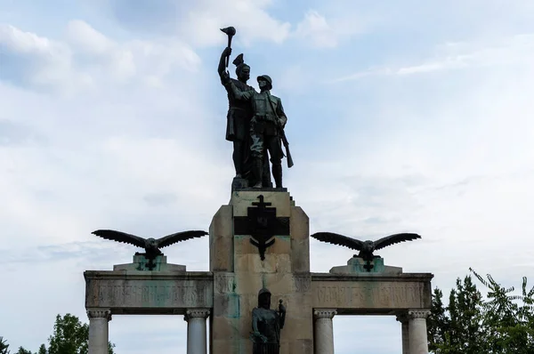 Drobeta Turnu Severin Romania September 2019 Monument Heroes First World — Stock Photo, Image