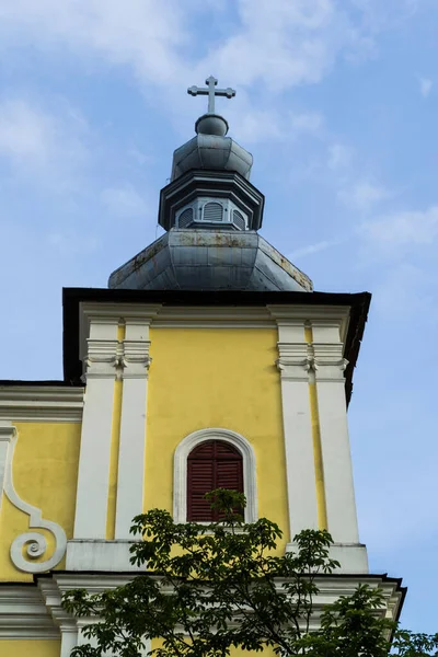 Baia Mare Rumänien Juni 2019 Die Dreifaltigkeitskirche Ist Ein Historisches — Stockfoto