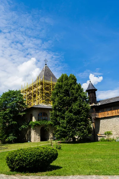 Monastère Sucevita Est Monastère Orthodoxe Roumanie Construit Entre 1583 1586 — Photo