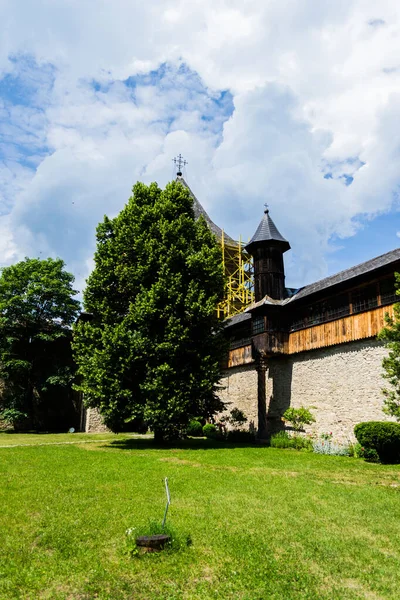 Monastère Sucevita Est Monastère Orthodoxe Roumanie Construit Entre 1583 1586 — Photo