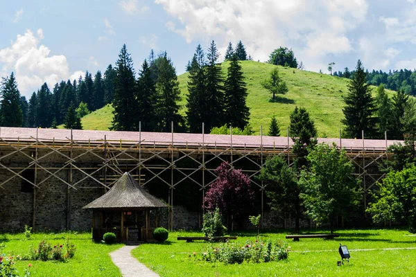 Das Sucevita Kloster Ist Ein Orthodoxes Kloster Rumänien Das Den — Stockfoto