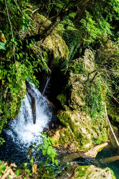 Cachoeira Vaioaga Banat Uma Das Mais Belas Romênia Localizada Parque — Fotografia de Stock