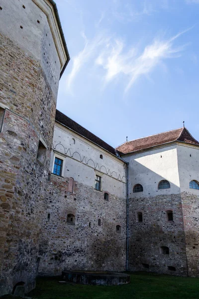 Fagaras Kalesi Ortaçağ Kalesi Transilvanya Inşa Edilmiş Brasov Ilçesi Romanya — Stok fotoğraf