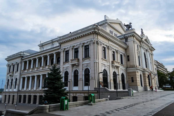 Drobeta Turnu Severin Rumania Septiembre 2019 Palacio Cultura Theodor Costescu —  Fotos de Stock