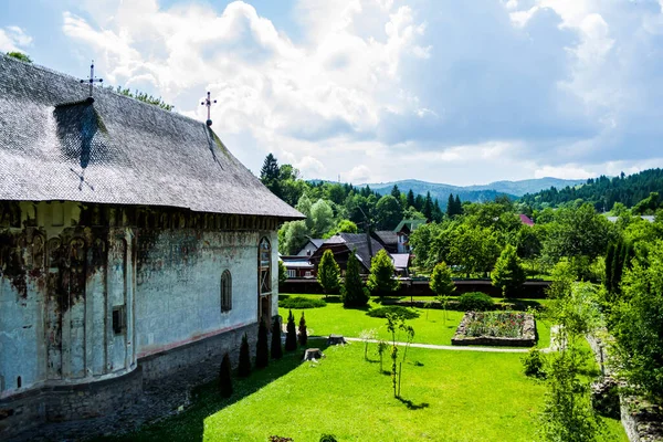 Das Orthodoxe Kloster Humor Unesco Weltkulturerbe Kreis Suceava Rumänien — Stockfoto