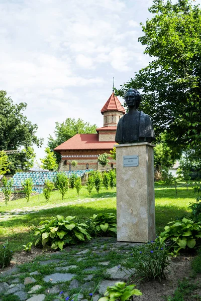 Ipotesti Município Botosani Roménia Julho 2019 Casa Comemorativa Grande Poeta — Fotografia de Stock