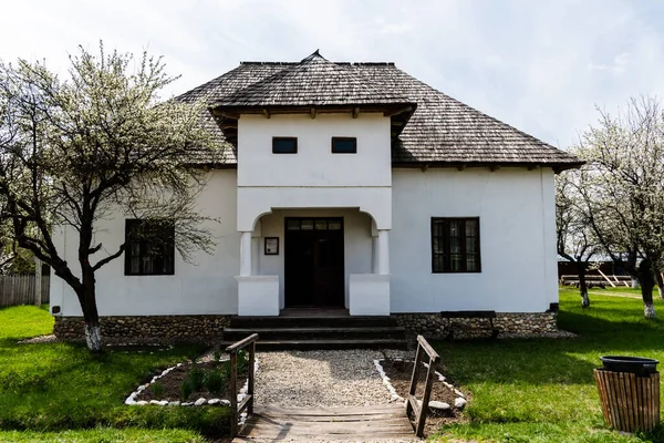 Golesti Rumänien April 2022 Golesti Museum Museum För Vinodling Och — Stockfoto